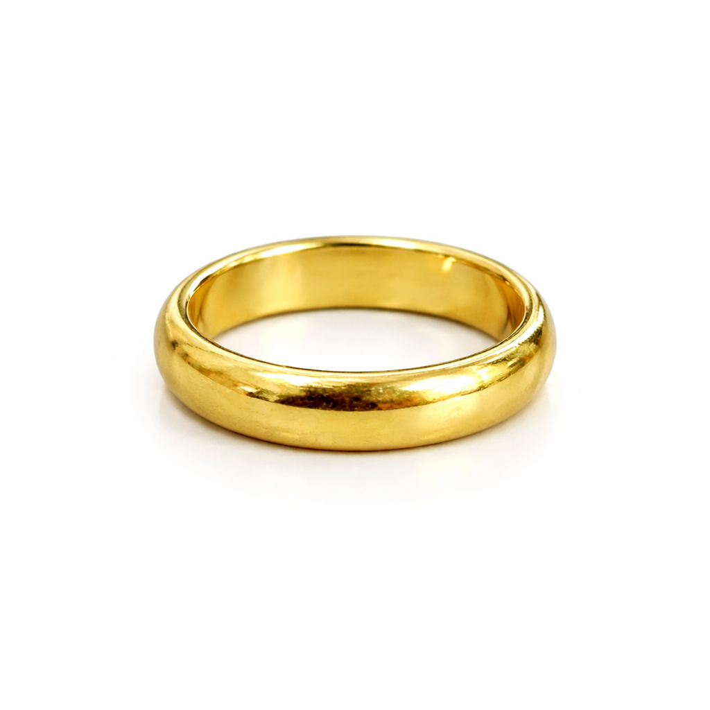 Classic 24K Band - Narrow (4mm)