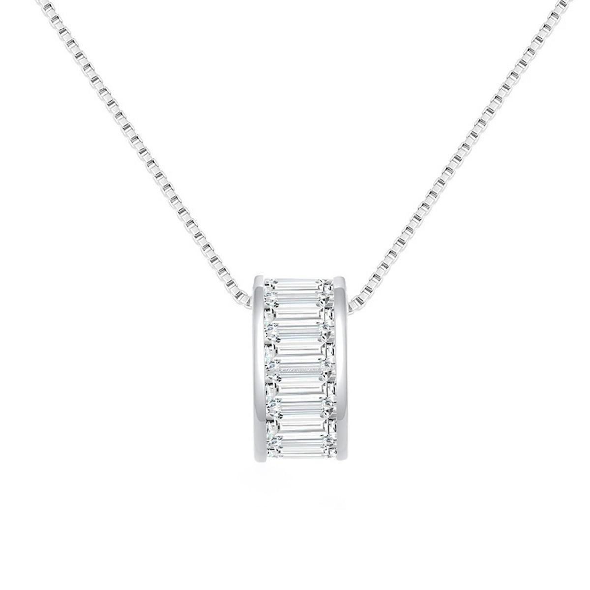 Eternity Ring Necklace