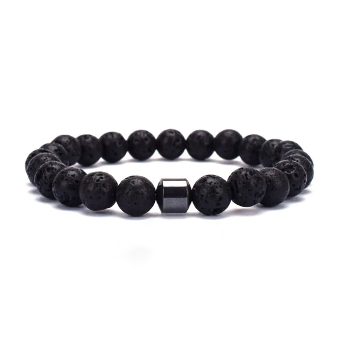 Lava Stone Beaded Bracelet