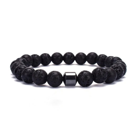 Lava Stone Beaded Bracelet
